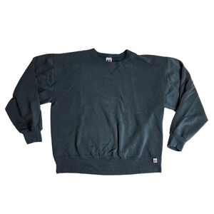 Vintage Russell Athletic Crewneck Sweatshirt Size Large Sacramento Green